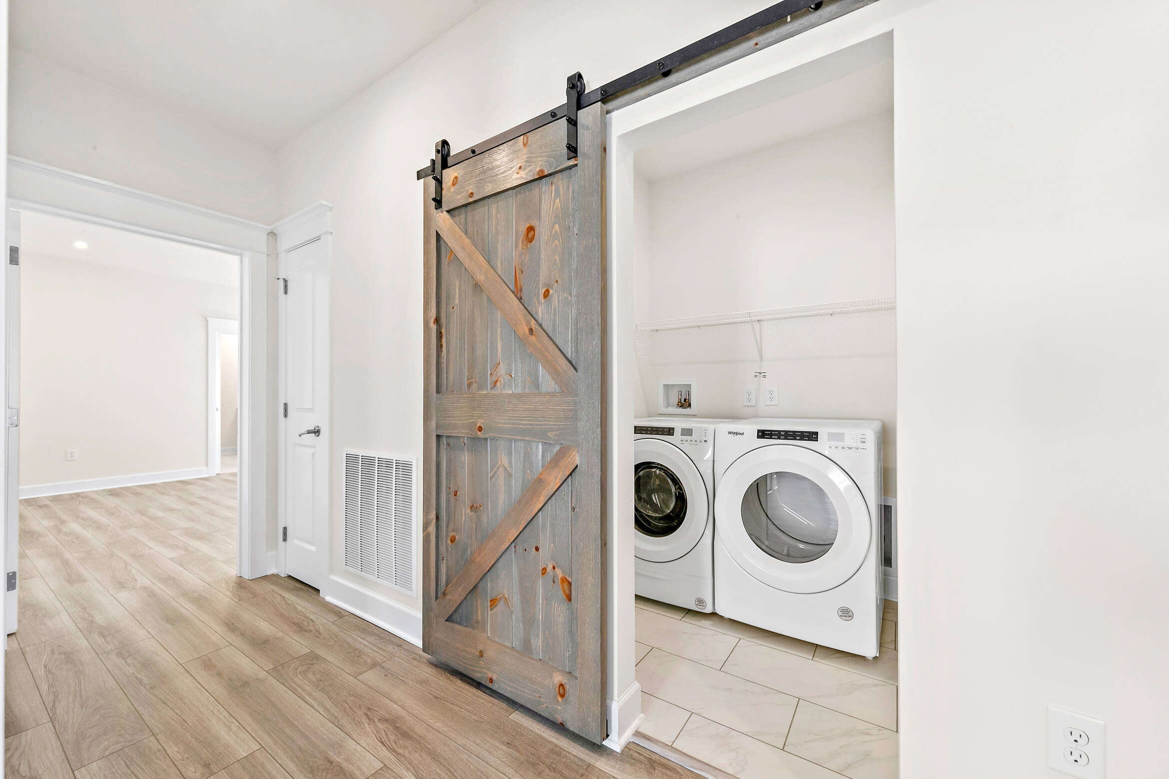 Magnolia cottage sliding barn door