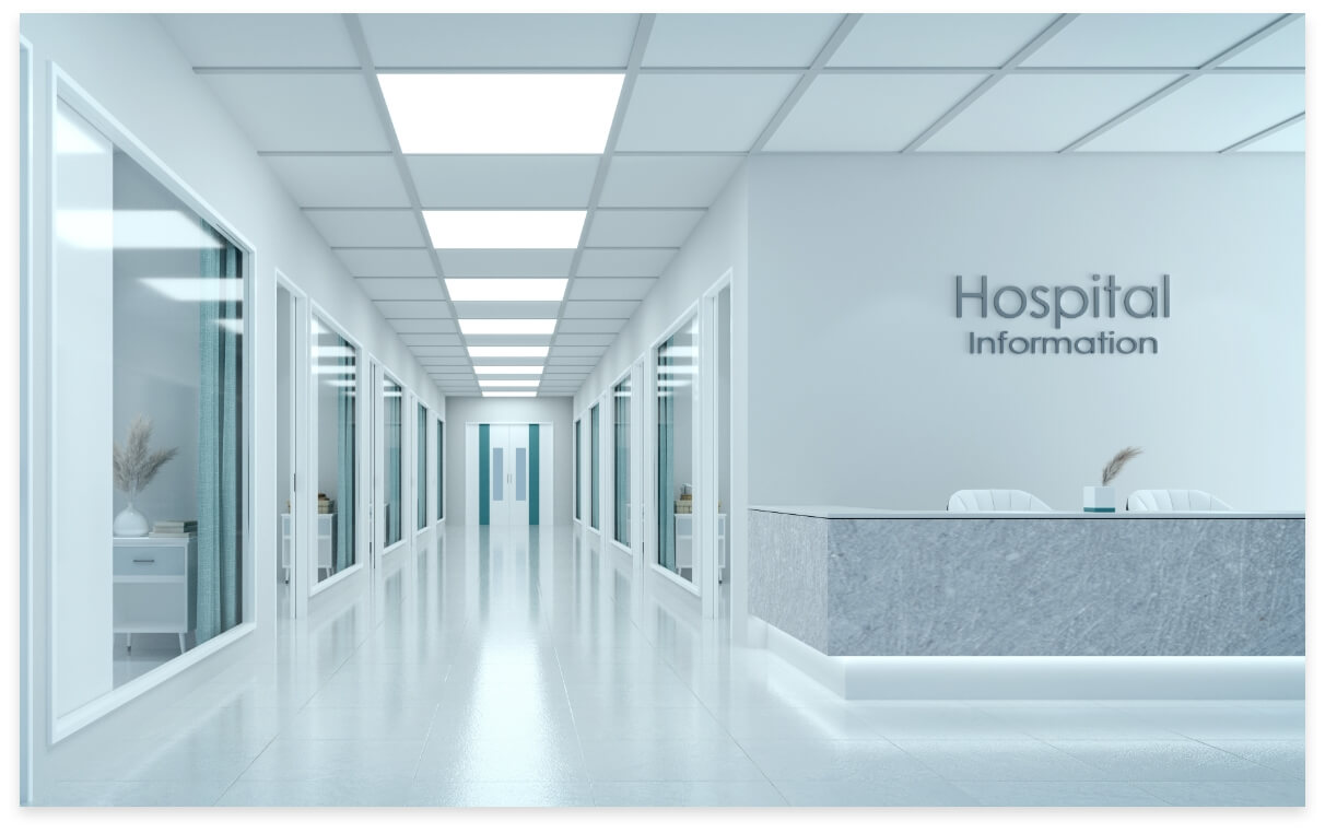 Hospital sign