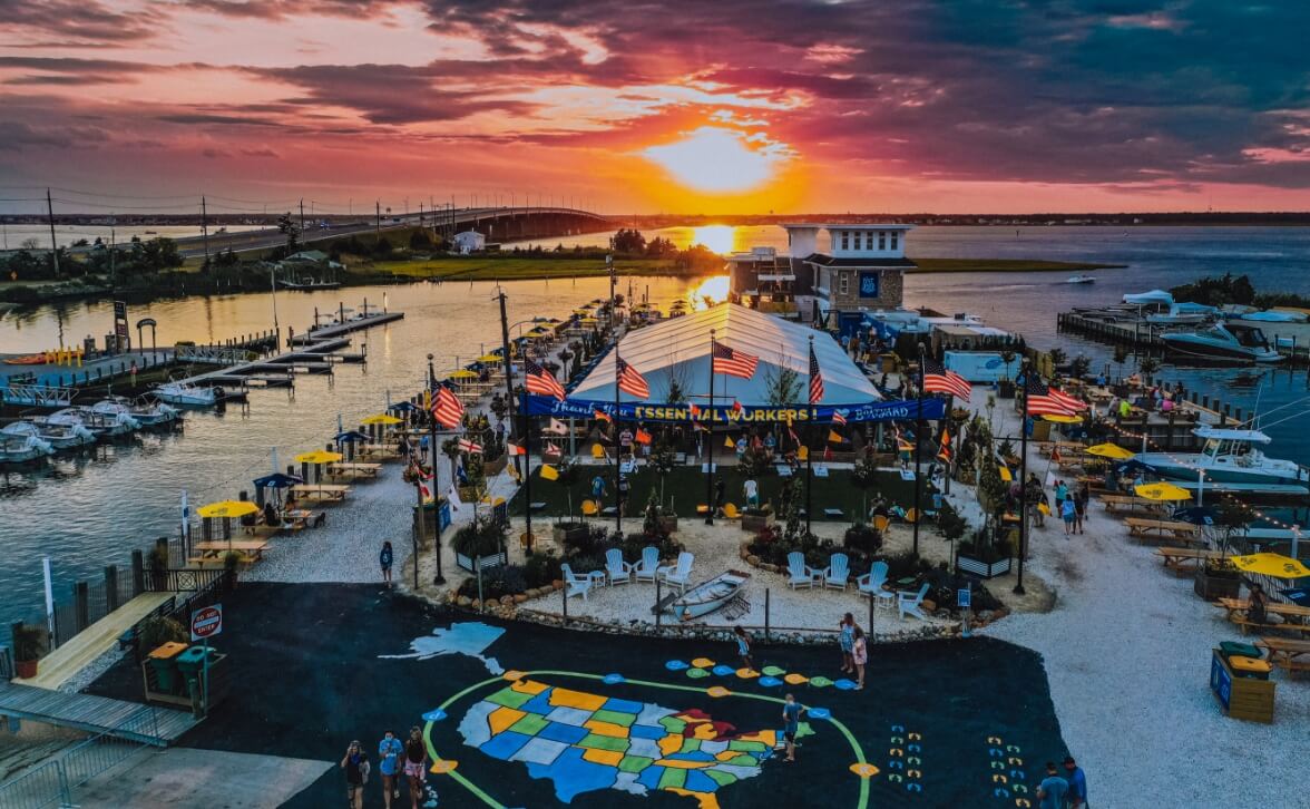 Dining at The Boatyard