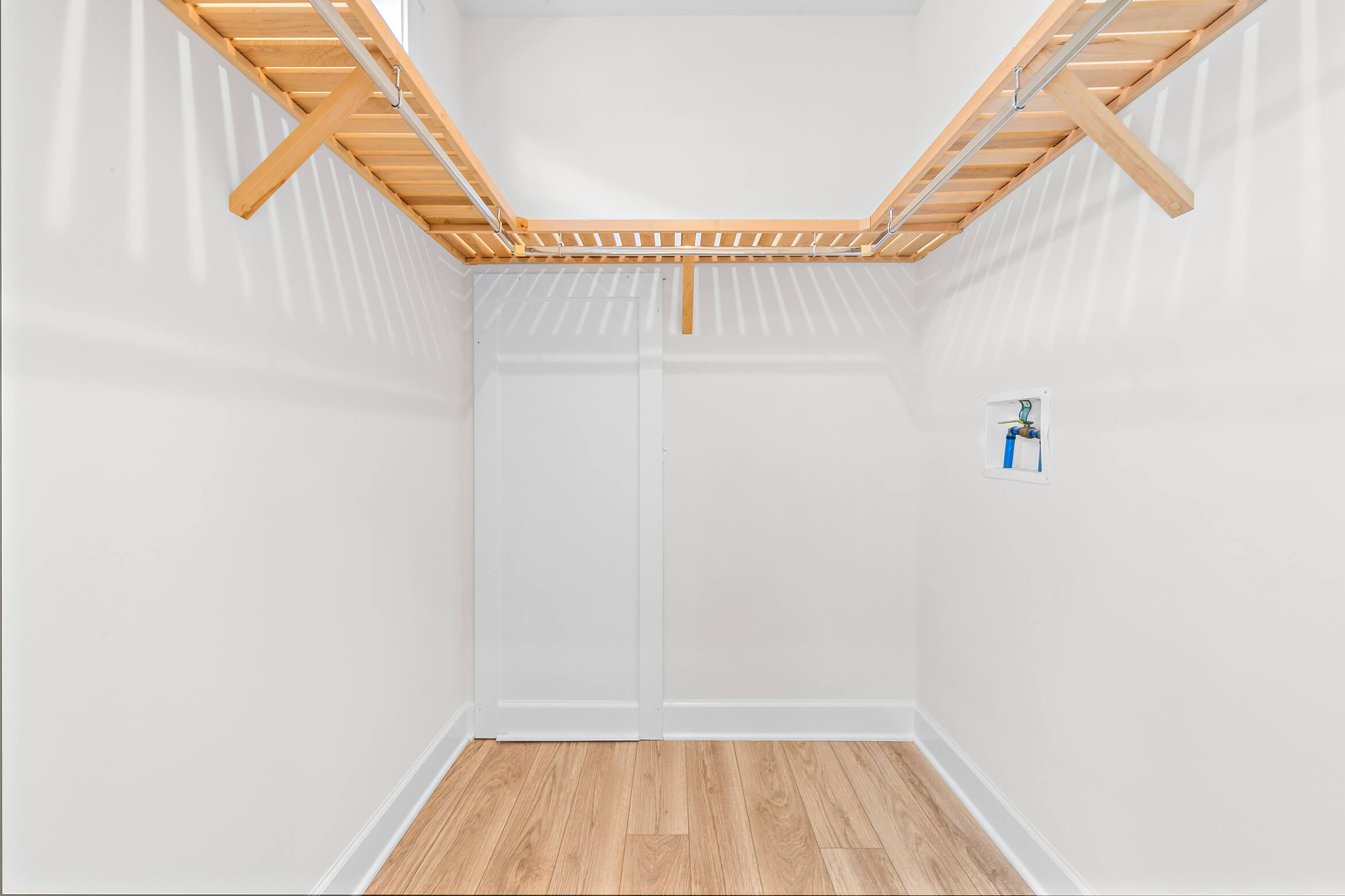 Magnolia cottage walk-in closets