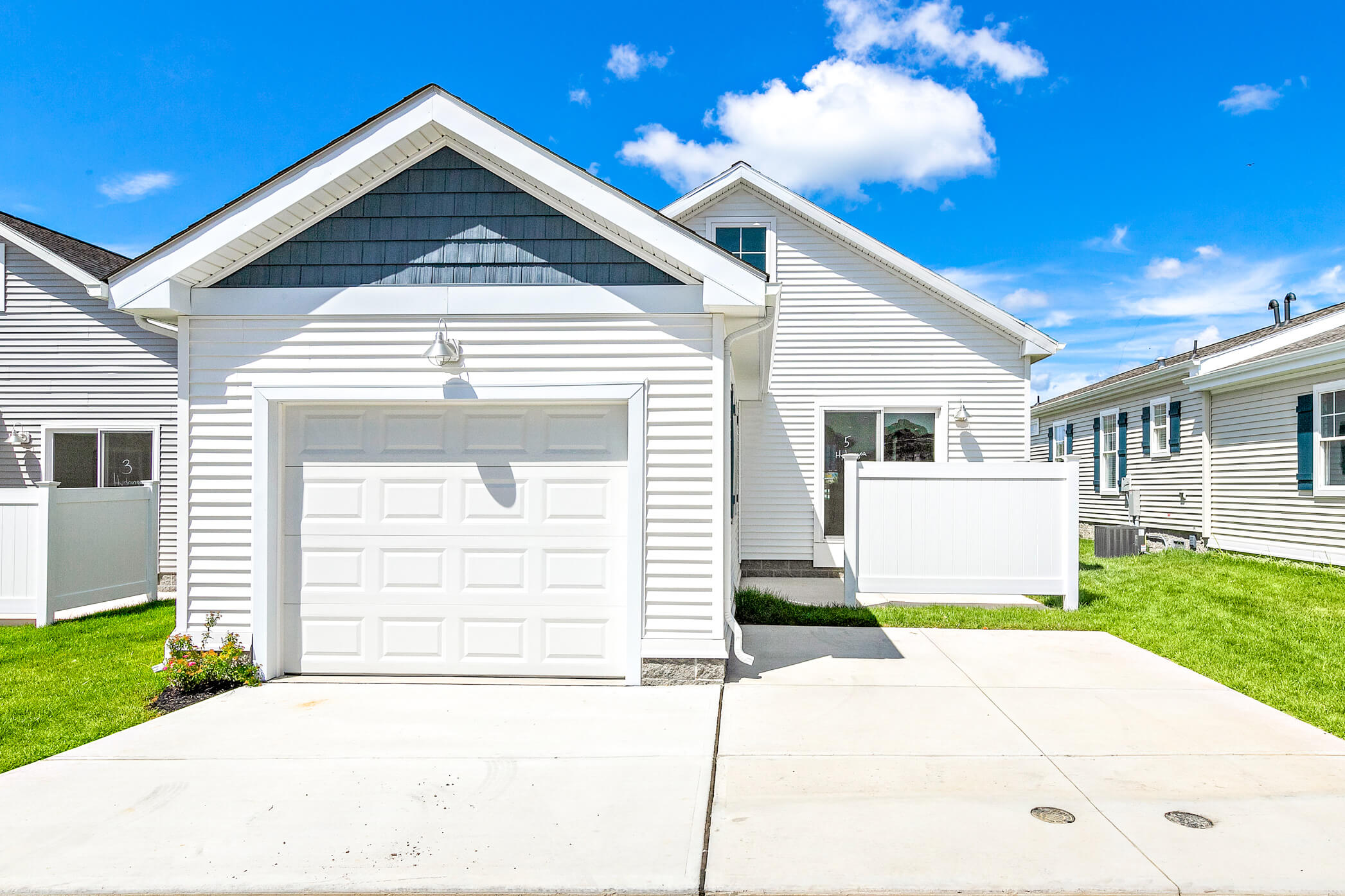 Magnolia cottage attached garage