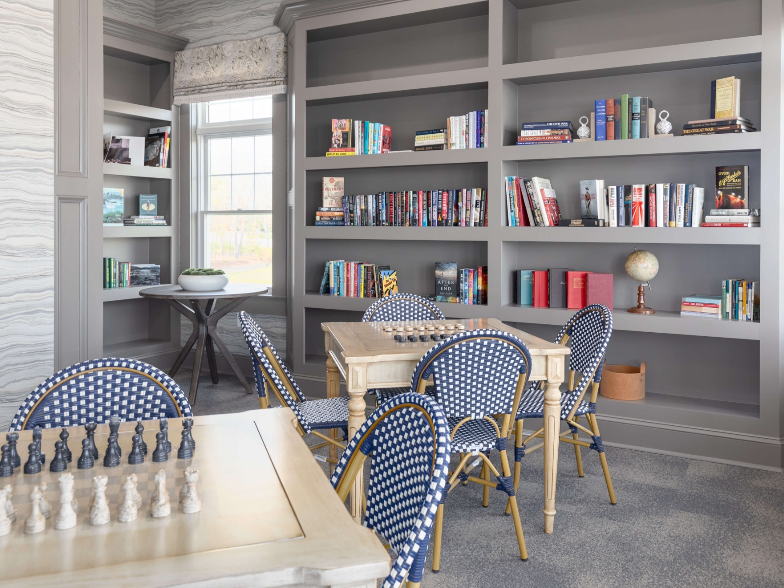 Chess and checkers tables
