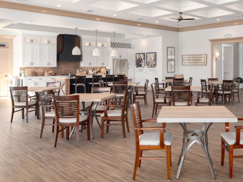 Large dining room