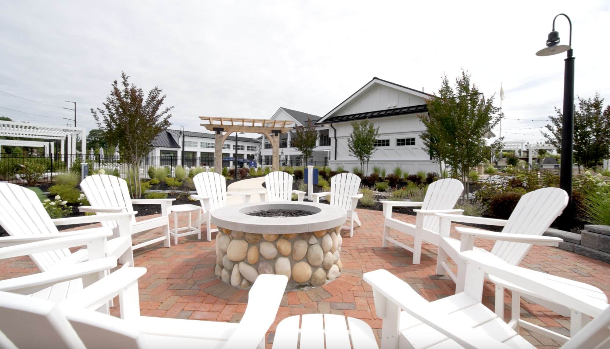 large fire pit